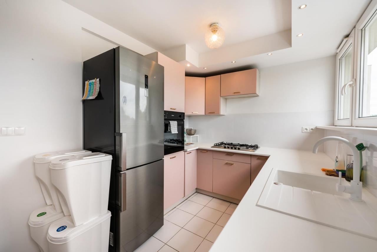 Saska Kepa Green Apartment 바르샤바 외부 사진