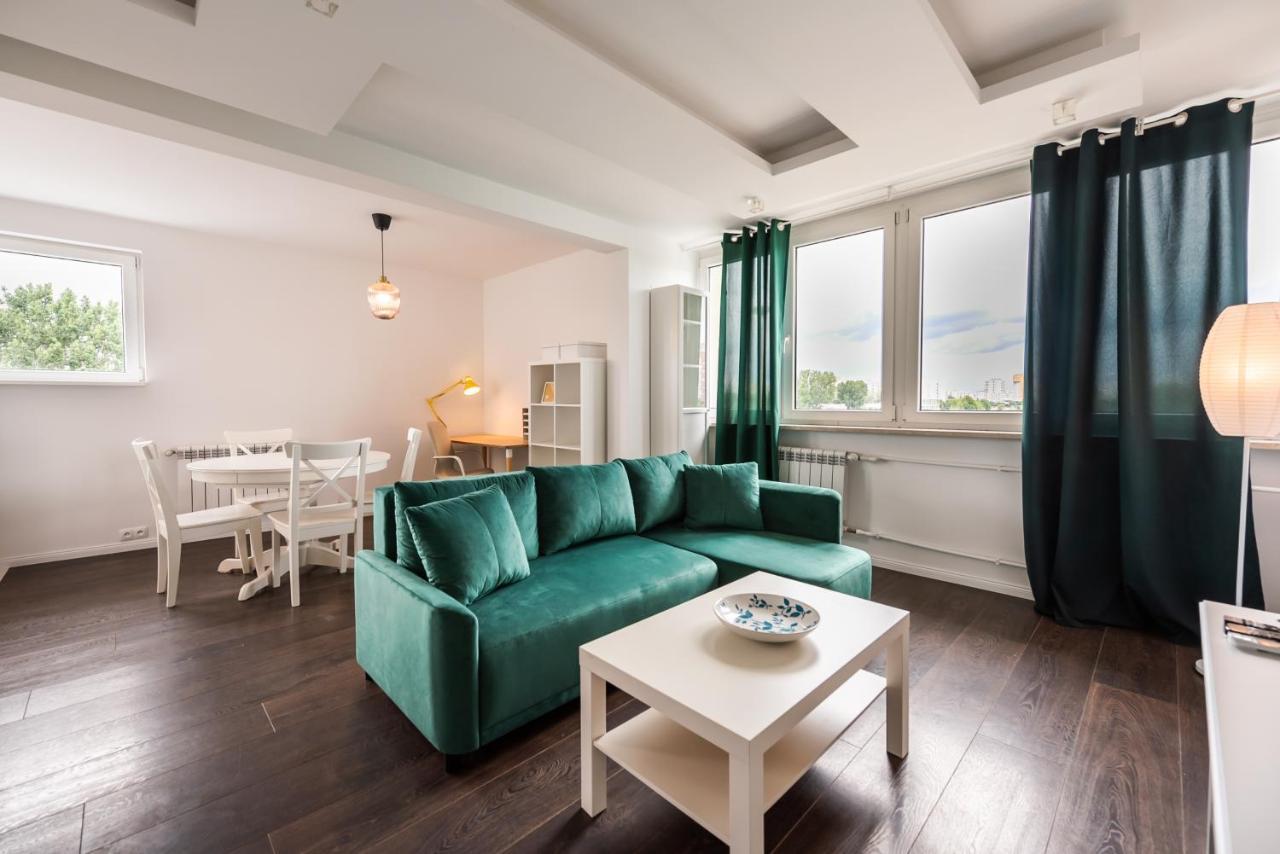 Saska Kepa Green Apartment 바르샤바 외부 사진