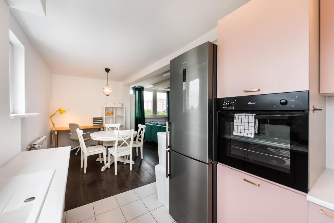 Saska Kepa Green Apartment 바르샤바 외부 사진