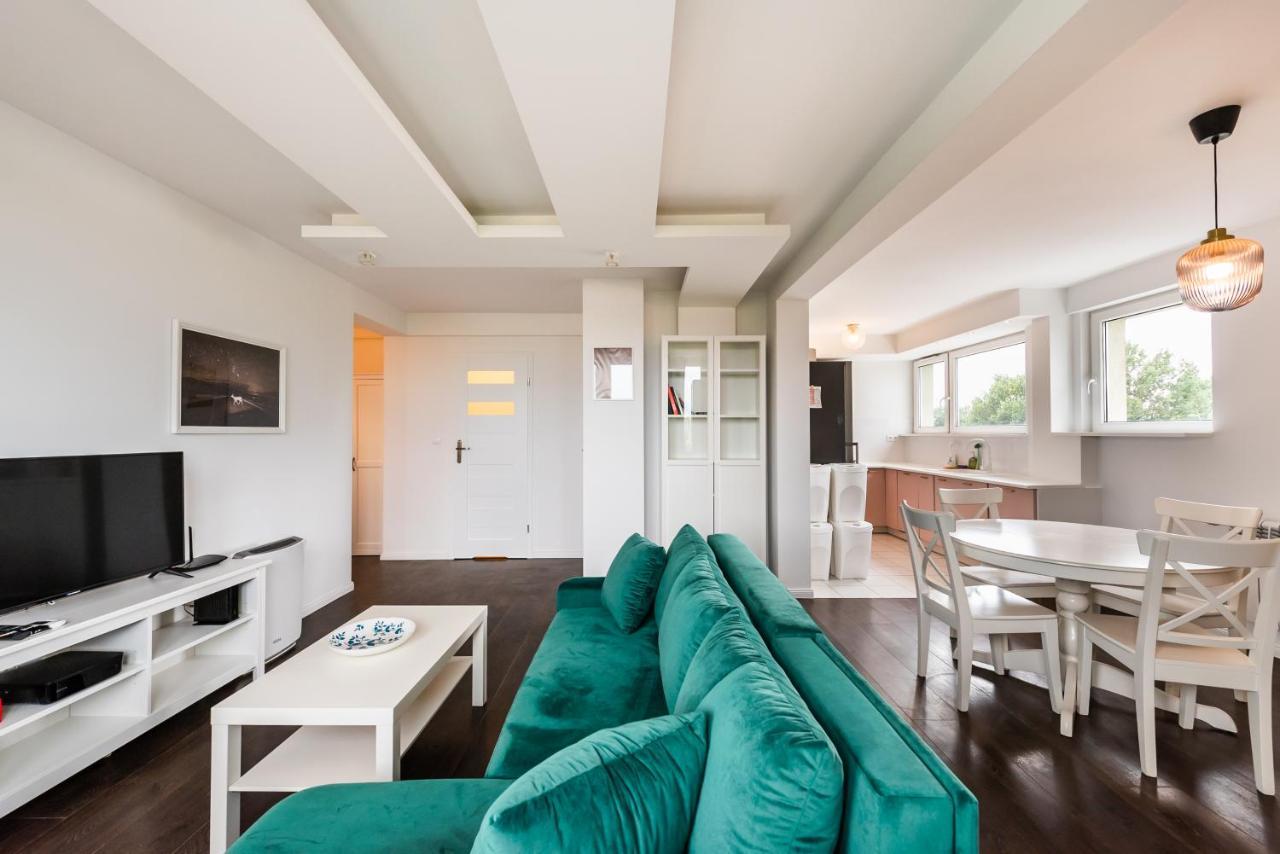 Saska Kepa Green Apartment 바르샤바 외부 사진